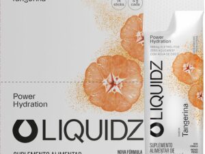 LIQUIDZ - Eletrólitos Sem Açúcares - Sabor Tangerina - Caixa com 14