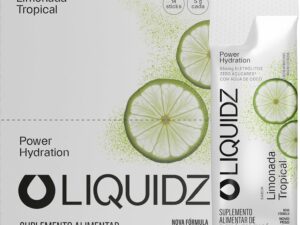 LIQUIDZ - Eletrólitos Sem Açúcares - Sabor Limonada Tropical - Caixa com 14