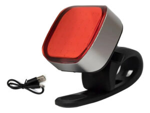 Lanterna Bike Absolute Leve Potente Com Sensor De Freio Vermelho