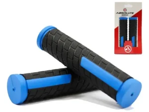 Manopla Mtb Absolute G138 Emborrachada Azul 130mm Azul