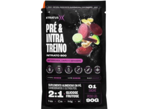 Sachê 90g - Pré e Intratreino Nitrato 800 com Beterraba Limão e Gengibre Xtratus