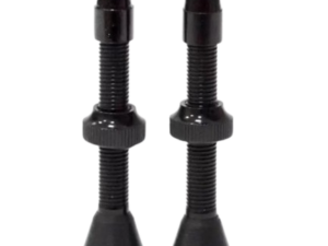 Par Válvula Tubeless Absolute High Flow Bico Fino 60mm Preto