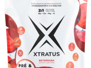 Pré e Intratreino Xtratus Nitrato 800 com Beterraba Limão e Gengibre 1 Kg